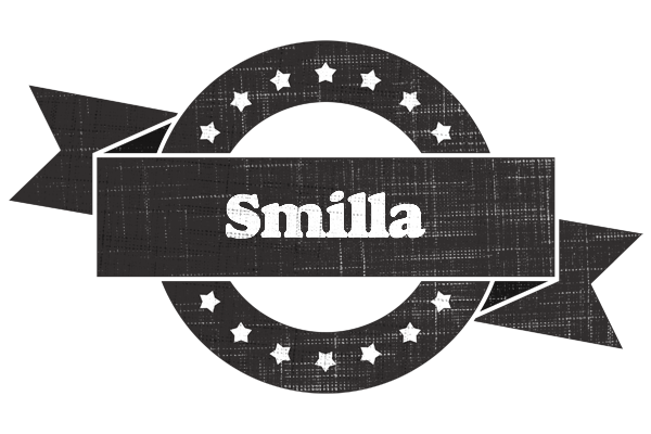 Smilla grunge logo