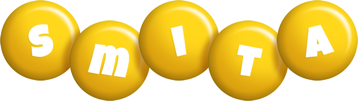 Smita candy-yellow logo