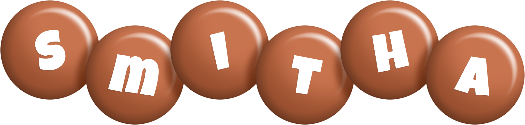 Smitha candy-brown logo