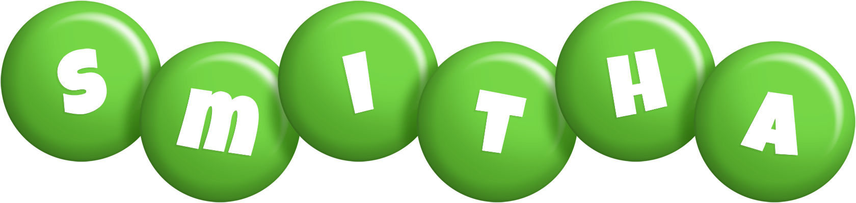 Smitha candy-green logo