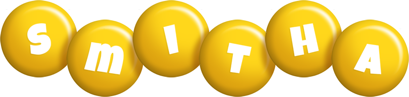 Smitha candy-yellow logo