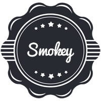 Smokey badge logo