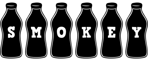 Smokey bottle logo