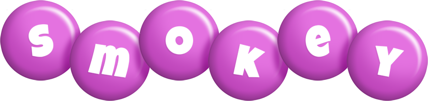 Smokey candy-purple logo