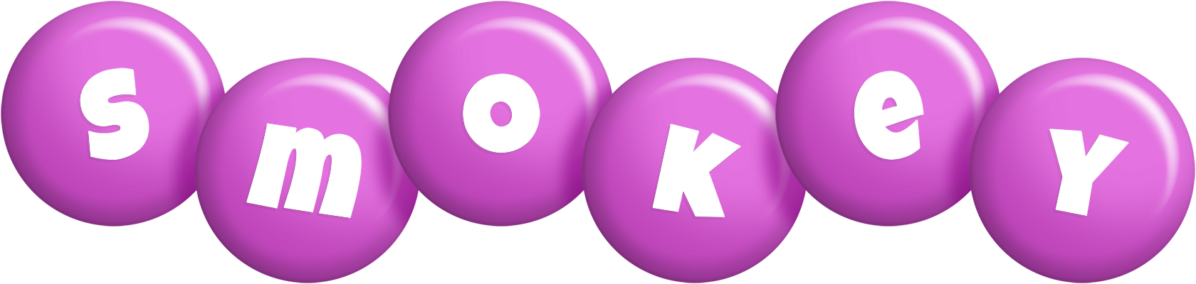 Smokey candy-purple logo