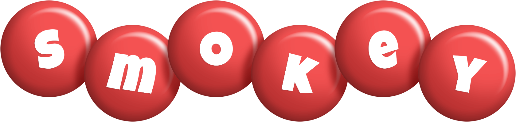 Smokey candy-red logo
