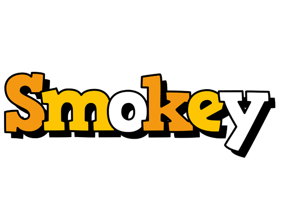 Smokey cartoon logo