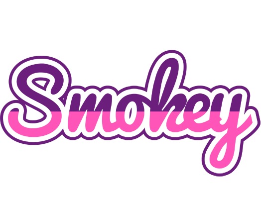 Smokey cheerful logo