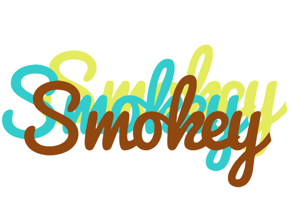 Smokey cupcake logo