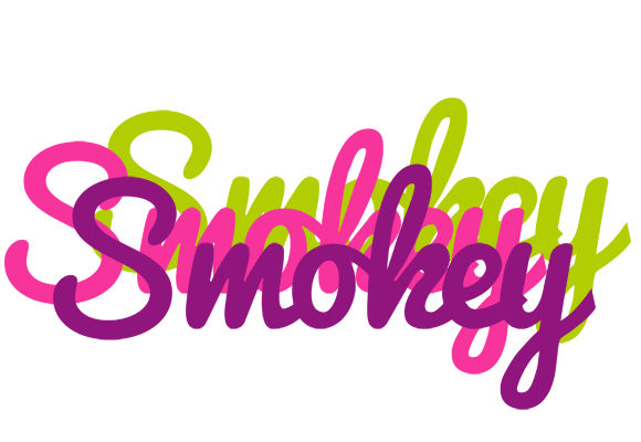 Smokey flowers logo