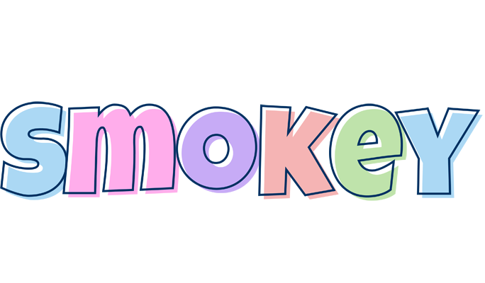 Smokey pastel logo