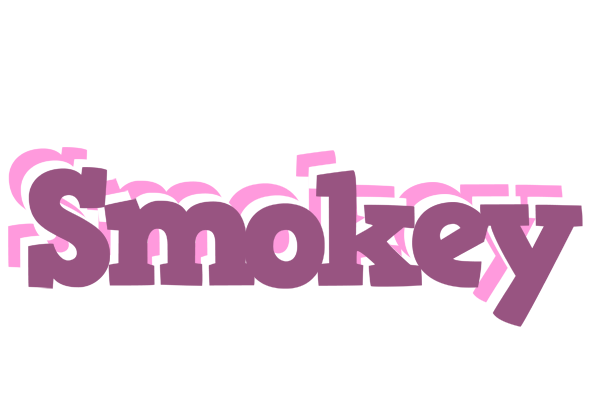 Smokey relaxing logo