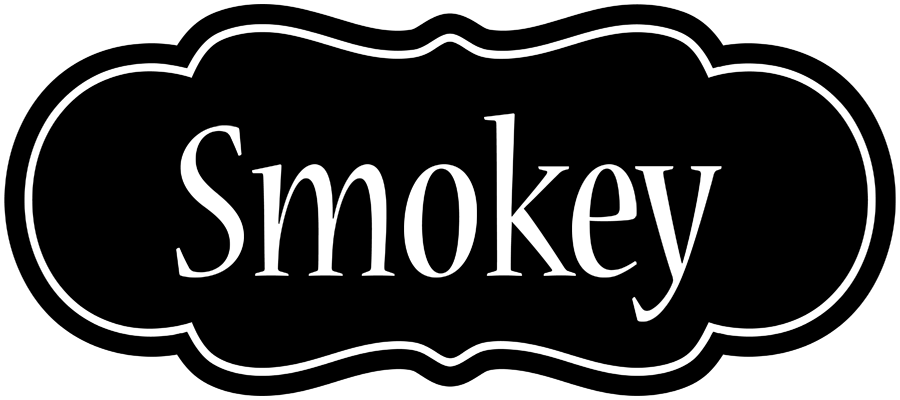 Smokey welcome logo