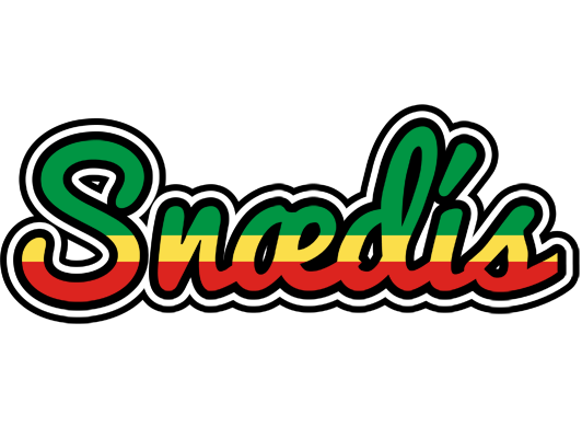 Snædís african logo