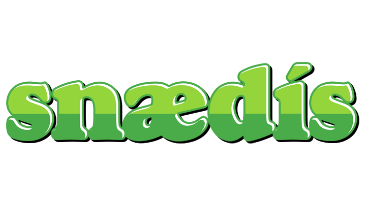 Snædís apple logo