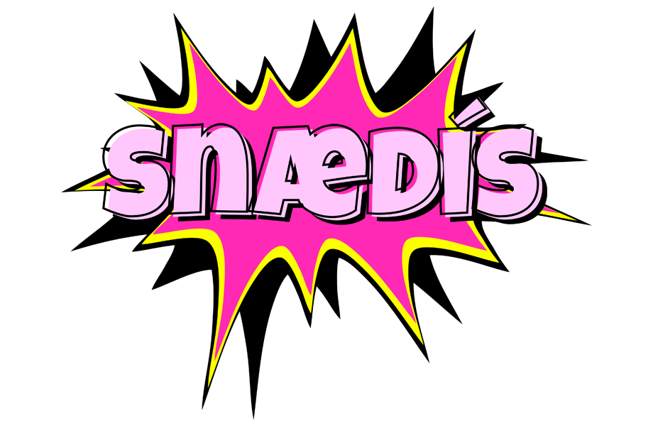 Snædís badabing logo