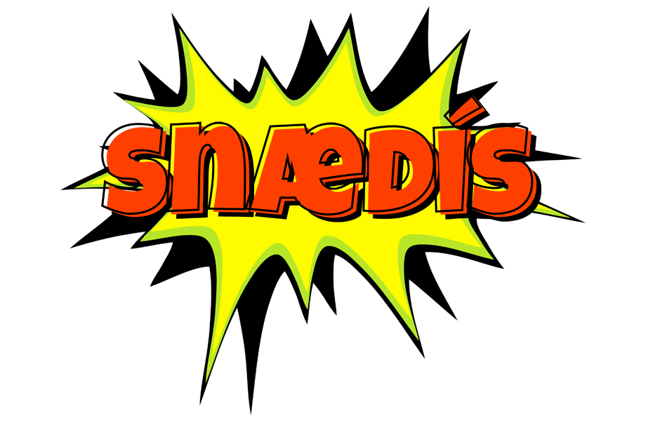 Snædís bigfoot logo