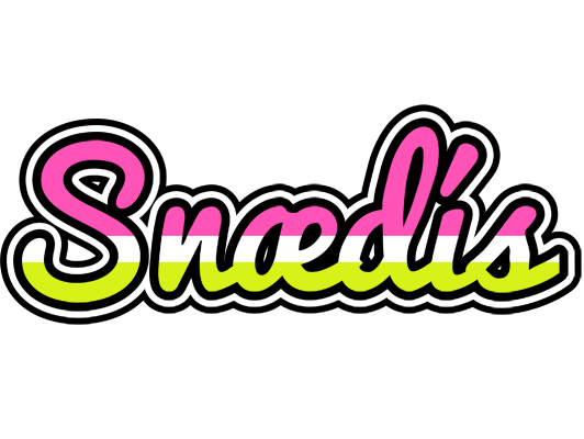 Snædís candies logo