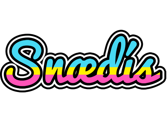 Snædís circus logo