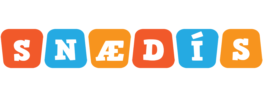 Snædís comics logo