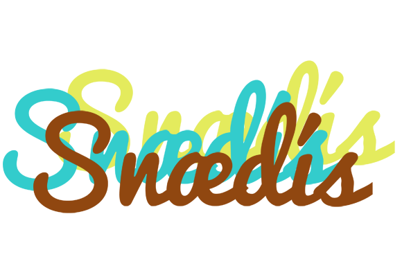 Snædís cupcake logo