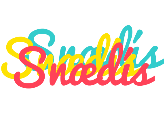Snædís disco logo