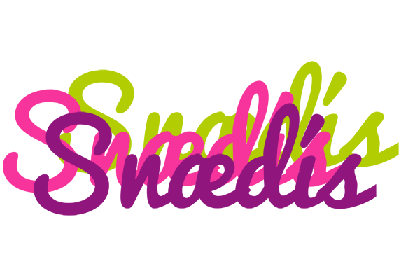 Snædís flowers logo