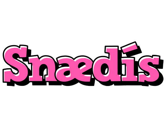Snædís girlish logo
