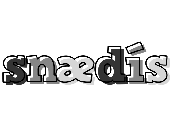 Snædís night logo