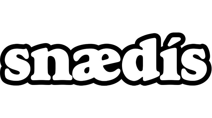 Snædís panda logo