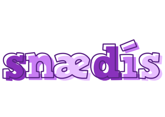 Snædís sensual logo