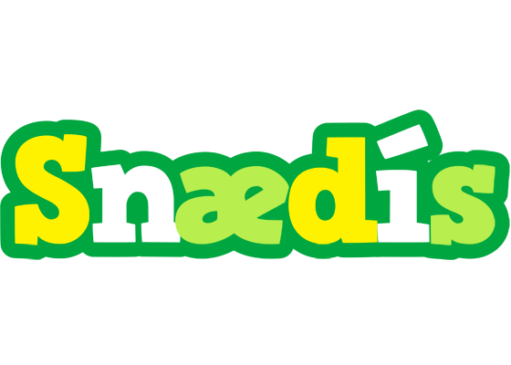 Snædís soccer logo