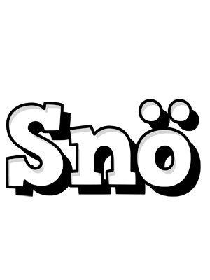 SNÖ logo effect. Colorful text effects in various flavors. Customize your own text here: https://www.textgiraffe.com/logos/snowing/