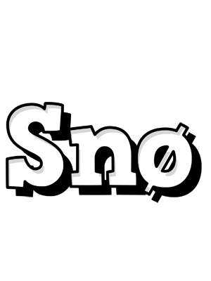 SNØ logo effect. Colorful text effects in various flavors. Customize your own text here: https://www.textgiraffe.com/logos/snowing/