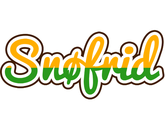 Snøfrid banana logo