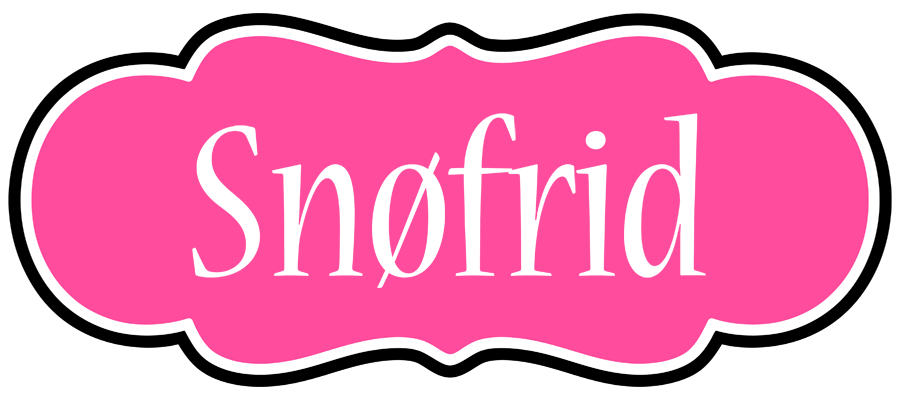 Snøfrid invitation logo