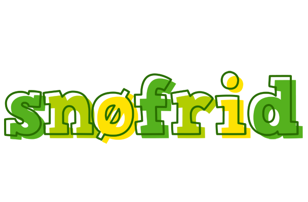 Snøfrid juice logo