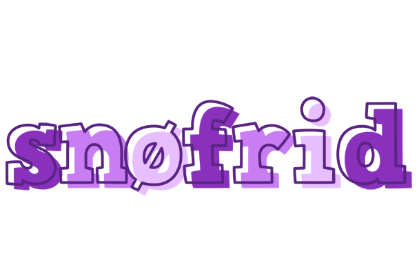 Snøfrid sensual logo