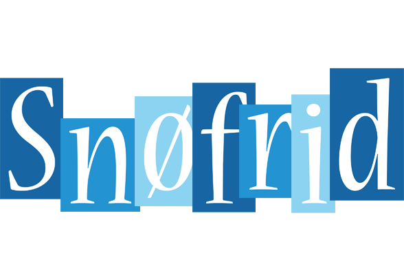 Snøfrid winter logo