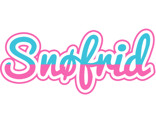 Snøfrid woman logo