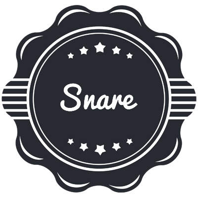 Snare badge logo