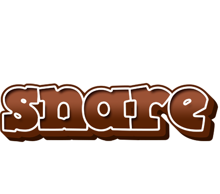 Snare brownie logo