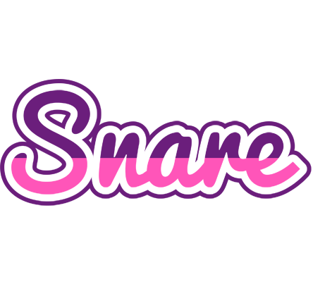 Snare cheerful logo
