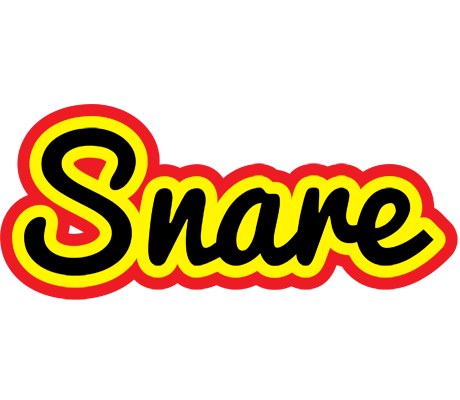 Snare flaming logo