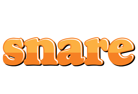 Snare orange logo