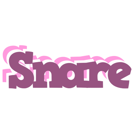 Snare relaxing logo