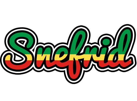 Snefrid african logo