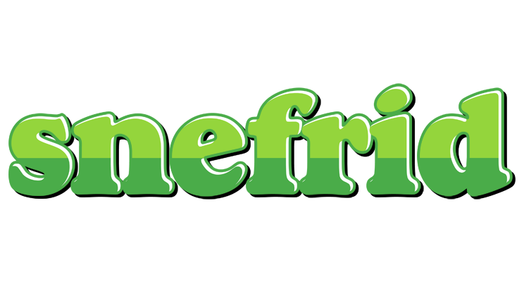 Snefrid apple logo