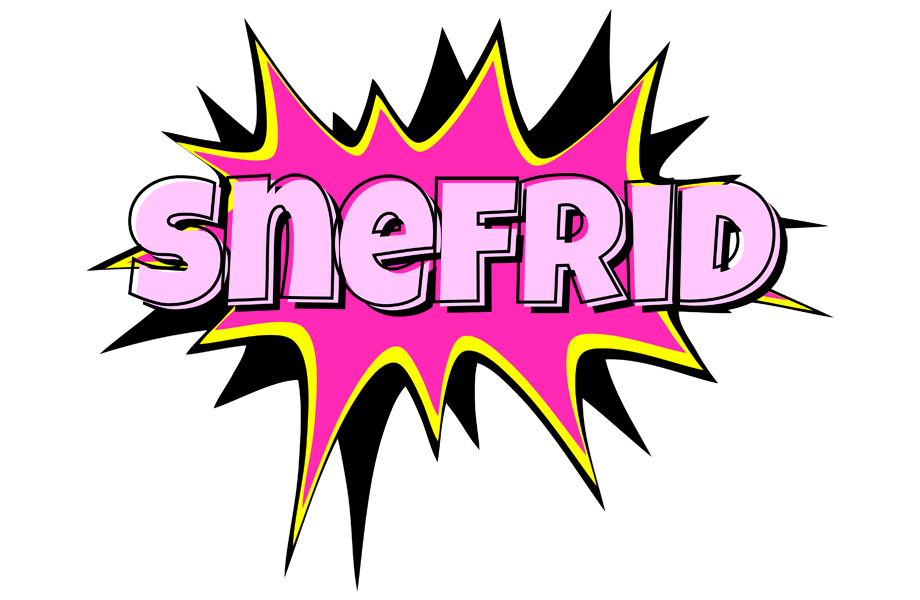 Snefrid badabing logo