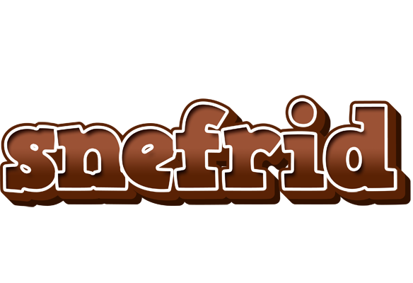 Snefrid brownie logo